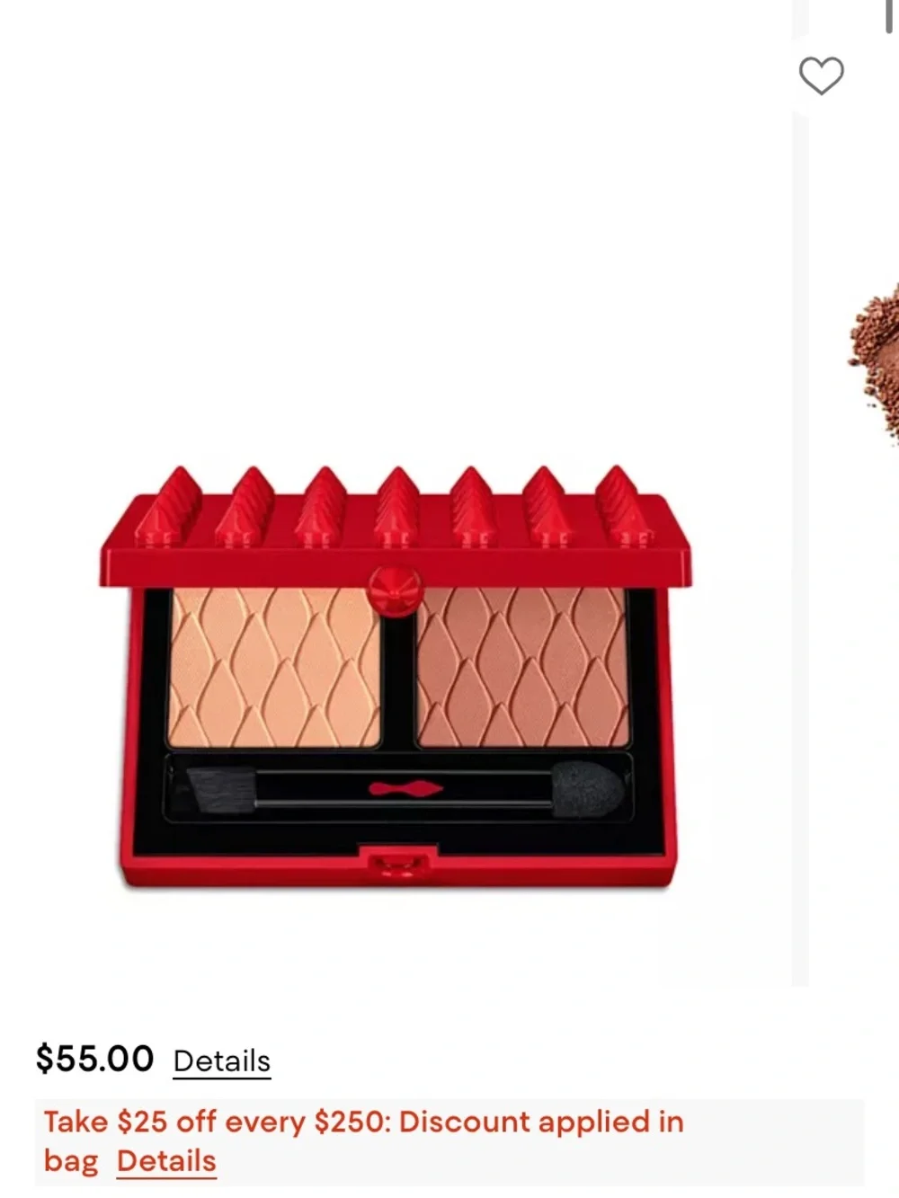 Christian Louboutin Eyeshadow Dou Pallet